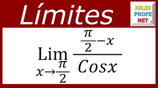 LÍMITES TRIGONOMÉTRICOS  Ejercicio 4 [upl. by Gilford]