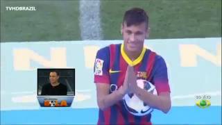 Dia De Apresentação do Neymar No Barcelona [upl. by Yenahs]