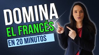 ✅🎯 TODOS los CONCEPTOS básicos del FRANCÉS en 20 MINUTOS🇨🇵 [upl. by Deehsar]