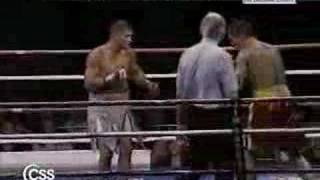 Peter Manfredo vs Ted Muller Rnds 46 [upl. by Eyllom602]