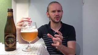 Beer Review 1334 Brouwerij Het Anker  Gouden Carolus Tripel Belgium Beer CraftBeer [upl. by Drusus344]