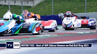 IDM Sidecar  Beiwagen  Seitenwagen Rennen am Red Bull Ring mit aktuellen Weltmeistern  MOTOR TV22 [upl. by Sharron]