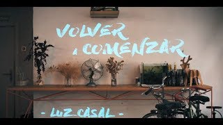 Luz Casal  Volver a comenzar Lyric Video [upl. by Lias599]