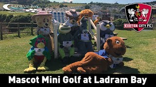 Mascot Golf at Ladram Bay  Exeter City Football Club [upl. by Raseta112]