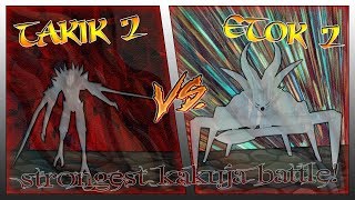 TakiK2 vs EtoK3  Strongest Kakuja Battle  1v1  Ro Ghoul [upl. by Chobot716]