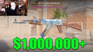 THE MOST EXPENSIVE ITEMS EVER UNBOXED CSGO CASE OPENING OVER 1000000 UNBOXED [upl. by Enilehcim]