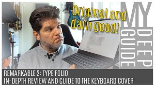 Remarkable 2 Type Folio InDepth Review and Guide to the Remarkable 2 Keyboard Cover [upl. by Keemahs]