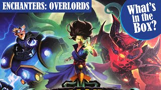 ENCHANTERS KickStarter w Base Game Overlords amp Odyssey Unboxing [upl. by Heather182]