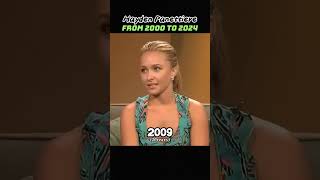 Hayden Panettiere evolution thenandnow evolution actress foreveryoung haydenpanettiere shorts [upl. by Qifar465]