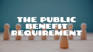 The Public Benefit Requirement in the Charities Act 2011 [upl. by Jaquiss]