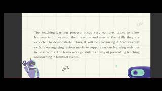 Conversational Framework of Laurillard 2002 ONLINE DEMO for TLEE 329 [upl. by Anelrac]