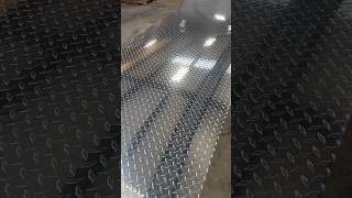 How to make Aluminum Diamond Tread Plate Sheets [upl. by Chelsie]