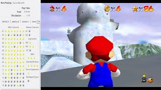 SNOWMANS KAIZO TROLL  Mario 64 No Save State 120 Star Challenge  Original Kaizo Mario 64 sm64 [upl. by Camey363]