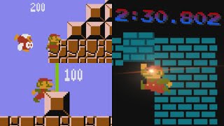 Super Mario Bros Minus World Ending in 230802 FWR [upl. by Arakahs311]