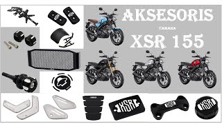 AKSESORIS YAMAHA XSR 155 Harga Fungsi Warna Material Parts Number dan Hasil Pemasangan [upl. by Cowey]