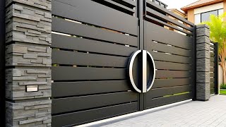 200 Best Modern Gate Design Ideas 2024  Iron Wooden amp Steel Gates for House Exterior Wall Design [upl. by Lenard]