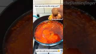 Fresh fish Palm oil stew stew recipe cooking freshfish fish shorts [upl. by Kauppi]