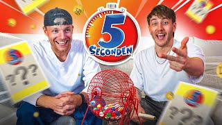 WIE HEEFT ALS EERSTE BINGO IN 5 SECONDE [upl. by Tami]