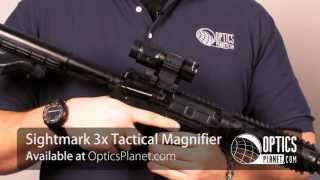 Sightmark SlidetoSide 3x Tactical Magnifier  OpticsPlanetcom [upl. by Marybeth]