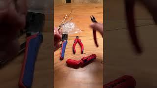 How to terminate an Ethernet Cable using RJ45 Connectors poseidwntech knipex networking rj45 [upl. by Cogen783]