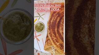 high protein quinoa dosa with homemade batter shortsfeed healthyrecipes protein [upl. by Ahsihat]