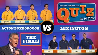 High School Quiz Show  Season 5 Championship ActonBoxborough vs Lexington 515 [upl. by Crutcher]