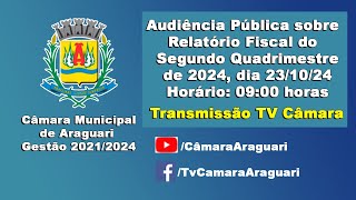 Relatório Fiscal 2° Quadrimestre 2024  23102024 [upl. by Liag]