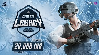 How to Register for WAR OF LEGACY  20K Prizepool [upl. by Young326]