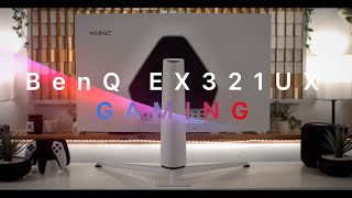 BenQ EX321UX 32quot 4K 144hz Gaming Monitor [upl. by Gareth827]