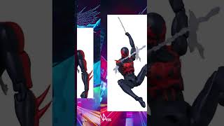 First Look Mafex SpiderMan 2099 112 Scale Figure  Exclusive Sneak Peek [upl. by Chantalle]