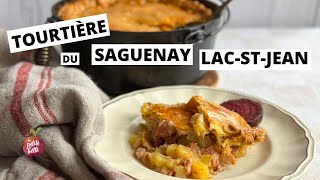 TOURTIÈRE TRADITIONNELLE du SAGUENAY LACSTJEAN [upl. by Eemyaj]