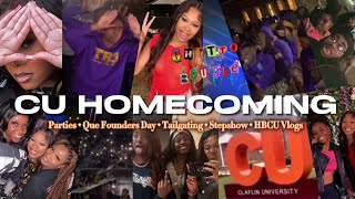 Claflin Homecoming  HBCU Vlog  College amp D9  Fun Shenanigans amp More [upl. by Linker]