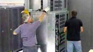 Installing SunStorageTek SL8500 Tape Silo  Drive Slot Top Module [upl. by Letsou]