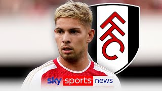 Fulham complete clubrecord deal for Arsenal midfielder Emile Smith Rowe [upl. by Knowlton]