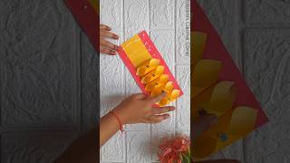 Aakash Kandil Making At Home  Paper Lantern  How To Make Paper Lantern For Diwali papercraft [upl. by Onivag907]