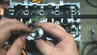 SR20DET Valve Installation [upl. by Adnilec537]