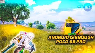 POCO X6 PRO 🔥BGMIPUBG 34 NEW UPDATE POCO X6 PRO 120 FPS GAMEPLAYpocox6propoco [upl. by Gnanmas]