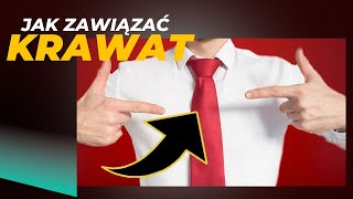 Jak zawiązać krawat⁉️ Prosty i szybki sposób👔  węzeł windsorski  How to tie a tie 💚💙💛 [upl. by Ahsinad]