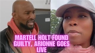 MARTELL HOLT FOUND GUILTY ARIONNE CURRY CALLS MELODY OUT OF HER NAME WHATS HAPPENING [upl. by Coffeng62]