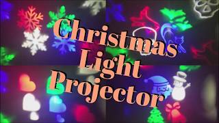 Christmas amp Holiday Light Projector UNBOXING amp REVIEW [upl. by Aivil]