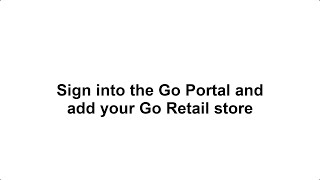 Moneris Go POS Retail  Sign in and add your store [upl. by Meeharbi]