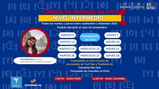 Clases de Francés  Nivel Intermedio  Curso 23 [upl. by Anileva176]