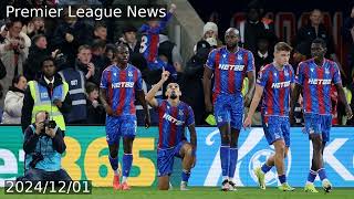 Crystal Palace 11 Newcastle Daniel Munoz saves Eagles in 94th minute [upl. by Lananna492]