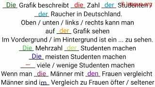 Grafik Übungen Statistiken Graphik Diagramm beschreiben description mathematics Mathematik [upl. by Emorej]