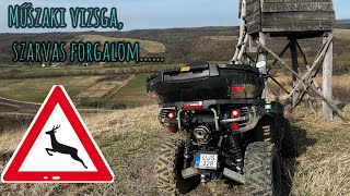 ATV 4x4 offroad TGB Blade  Szarvasforgalom a tolnai dombokon tgb [upl. by Anoek]