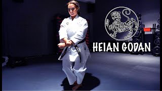 Heian Godan  Shotokan Karate [upl. by Chappy805]