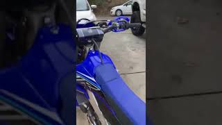 2021 Wr450f FMF RCT 41 exhaust sound [upl. by Cathleen]