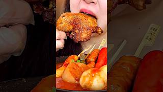 Fried Chicken 🍗 ASMR MUKBANG jina [upl. by Jahdiel]