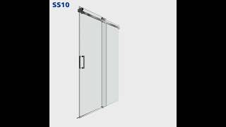 SS10 Glass Shower Door Installation  Aston Frameless Shower Glass Single Sliding Doorsoftclosing [upl. by Elora]