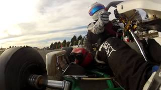 Glenn Guest  X30Tonykart  Kimbolton [upl. by Oeram98]